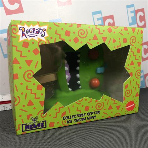 The Nick Box Nickelodeon Rugrats Collectible Reptar Ice Cream Vinyl Toy ...