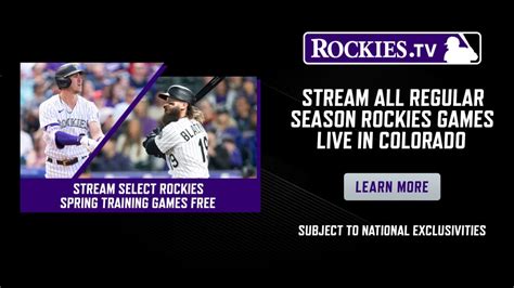 Colorado Rockies Spring Training Schedule 2024 Tv - Dorey Georgia