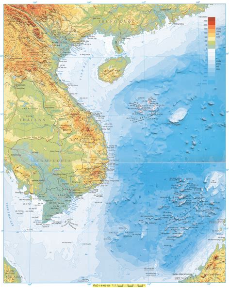 Hướng dẫn sử dụng Atlat địa lí Việt Nam trang “Hình Thể” (tr.6,7) | Map ...