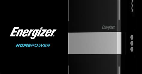 Energizer Homepower battery for your home stores your solar power