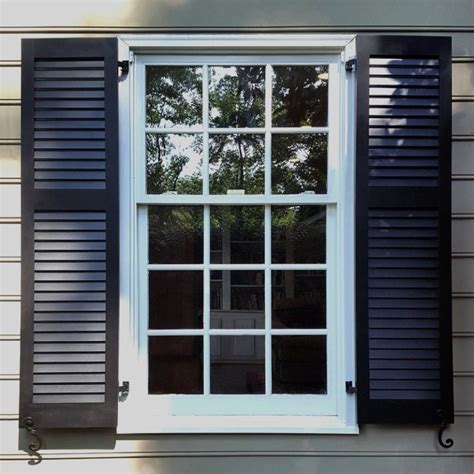 Exterior Black Shutters for Your House - Best Style & Material