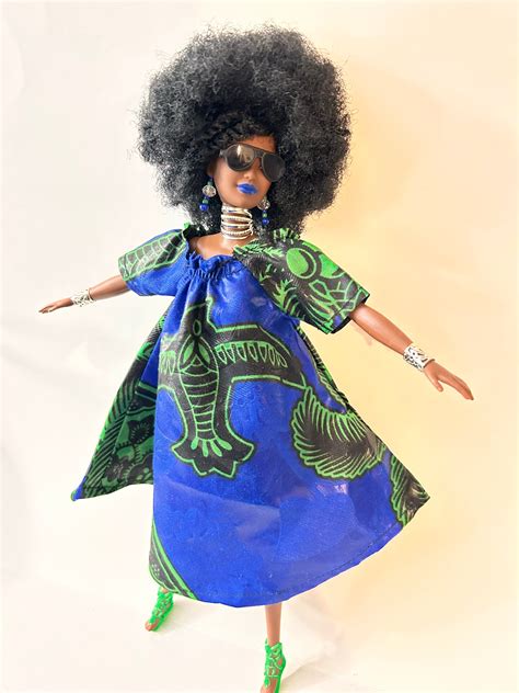 African American Mattel Fashionistas Dolls Barbie Blue Lips Ken Re ...