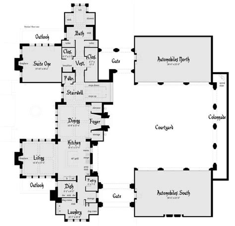 Declan Castle Plan Tyree House Plans - House Plans | #92270