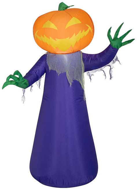 Gemmy Industries Yard Inflatables Pumpkin Reaper, 4 ft - Walmart.com