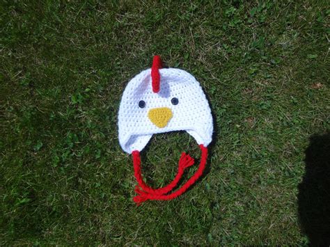 Chicken Hat Crochet PATTERN - Etsy