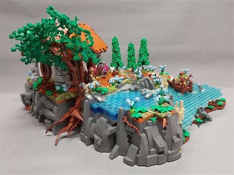 A Simple Life | Lego creative, Cool lego creations, Lego design