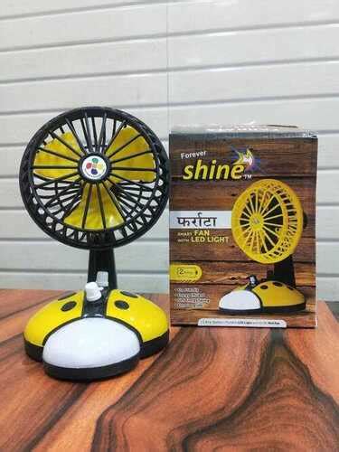 Led Light Table Fan at Best Price in New Delhi | P V Electronics