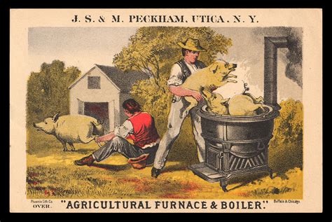 Pigs and Trade Card Makers | Ephemera Society of America