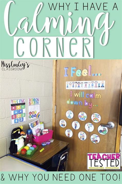 Calm Down Corner: 7 Tips and Why You Need One - | Classroom behavior ...