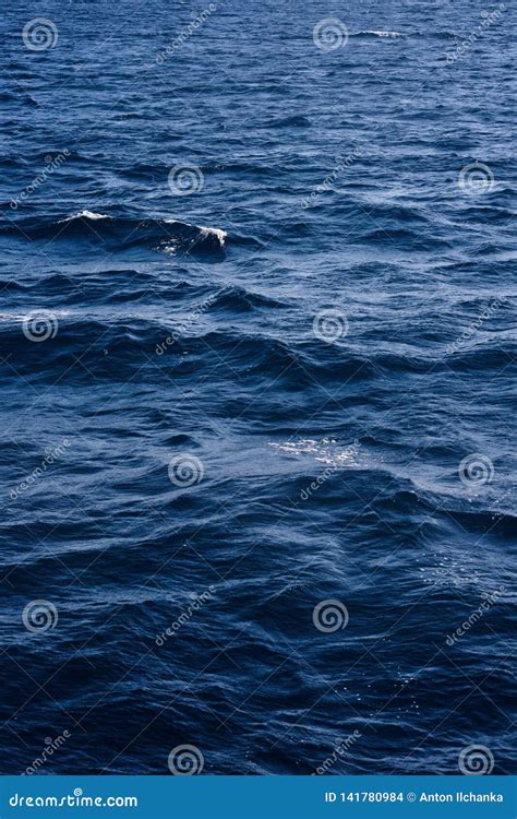 Calm Blue Sea Ocean with Beautiful Texture Stock Photo - Image of pattern, serene: 141780984