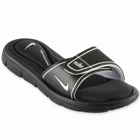 Galleon - Nike Comfort Slide Women's Sandals (7, Black/White)