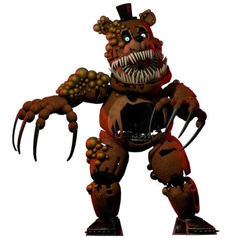 Twisted Freddy v1 by 3D-Darlin on DeviantArt