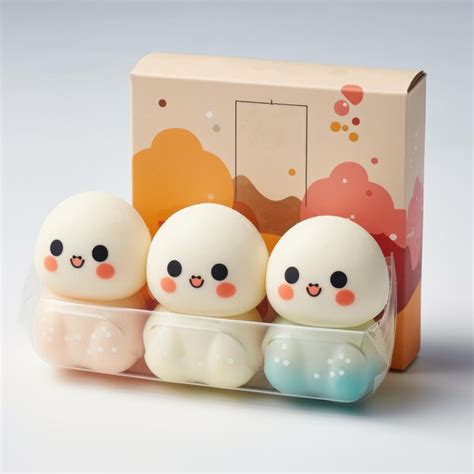 Premium AI Image | Mochi packaging design ai generated