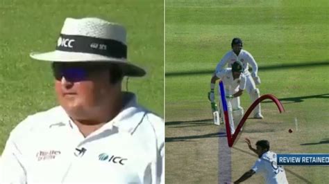 "That is impossible": Umpire Marais Erasmus is shell-shocked as Dean Elgar gets LBW decision ...