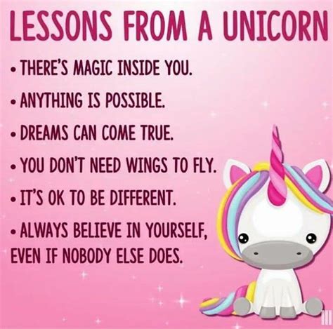 Pin by Patricia Ross on MYSTICAL CREATURES | Unicorn quotes, Inspirational quotes, Words