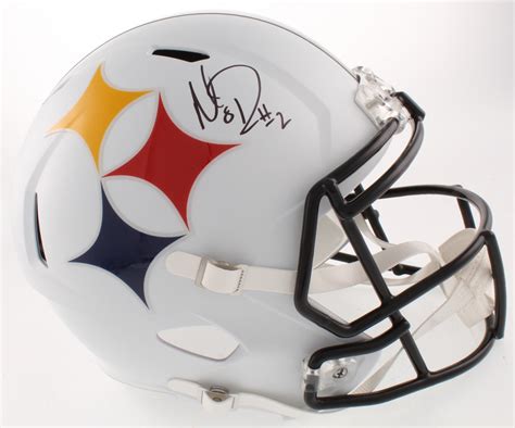 Mason Rudolph Signed Pittsburgh Steelers Full-Size AMP Alternate Speed ...