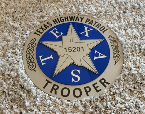 Texas DPS Trooper Badge | Kluge Kustom Designs