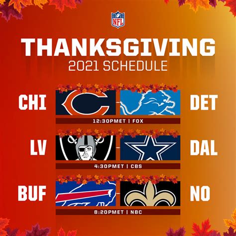 How to Watch the NFL Thanksgiving Games on TV, Online, Listen on Radio ...