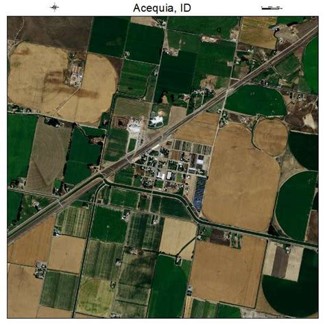 Aerial Photography Map of Acequia, ID Idaho