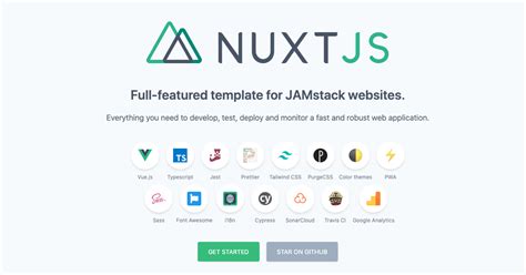 Nuxt.js Template