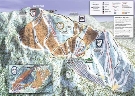 Sierra at Tahoe Resort – Trail Map – California