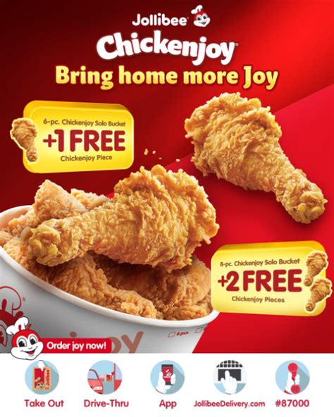 Chickenjoy Buckets | Jollibee