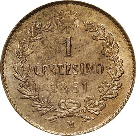 1 Centesimo Italy 1861-1867, KM# 1 | CoinBrothers Catalog