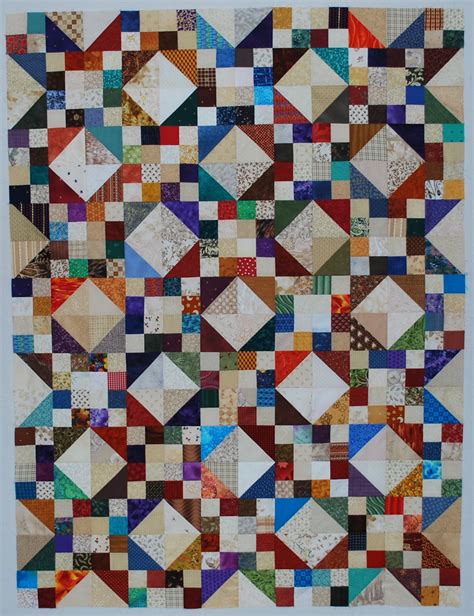 Moore About Nancy: Jacob's Ladder quilt block