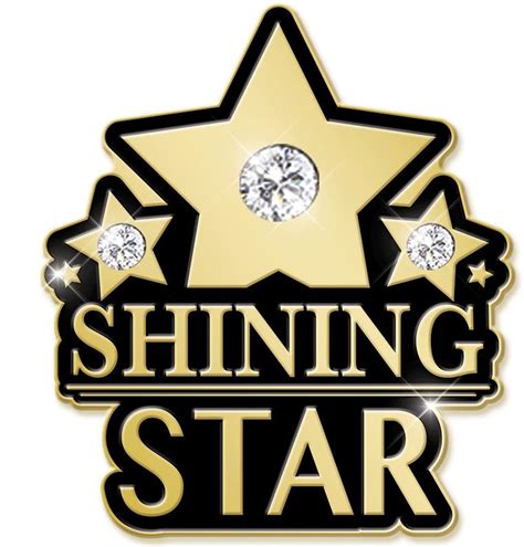 Recognition Pins | Shining Star Pin