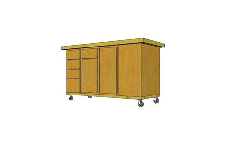 FULL STORAGE WORKBENCH Plans - Etsy