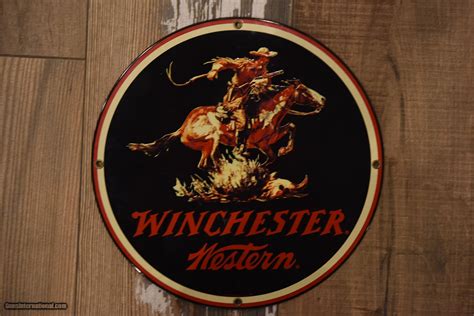 Winchester porcelain sign***SALE PENDING***