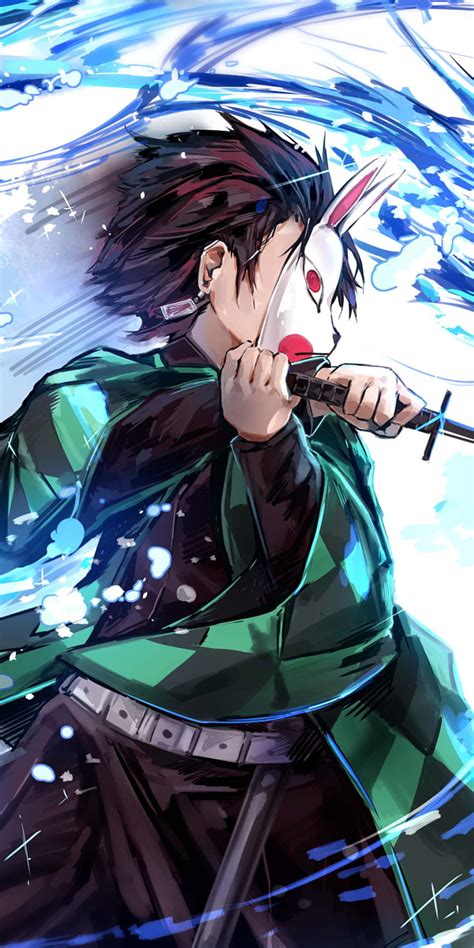 Demon Slayer: Kimetsu no Yaiba Mobile , ดีมอนสเลเยอร์ 2340x1080 วอลล์เป ...