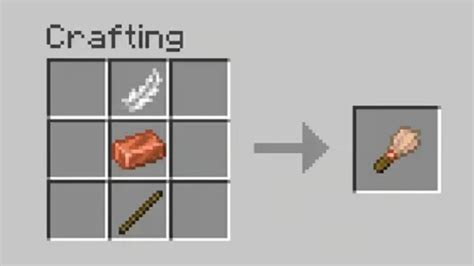 How to make a Minecraft brush