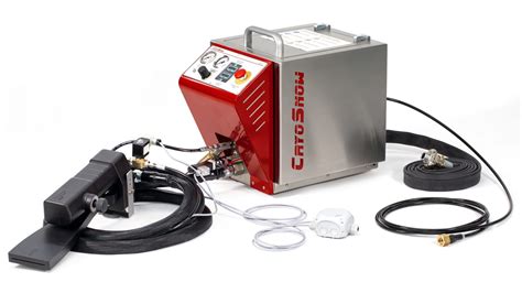 CryoSnow – Automated Blasting Systems – CO2 snow blasting cleaning pretreatment dry ice