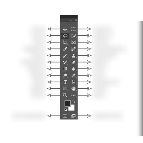 Photoshop Toolbar - Photography 8 Diagram | Quizlet