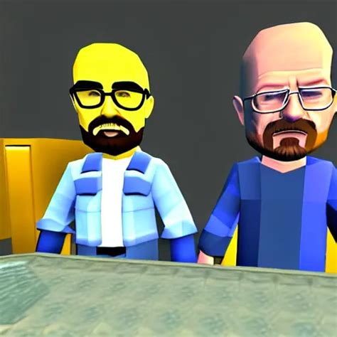 jesse pinkman and walter white making meth minigame, | Stable Diffusion ...