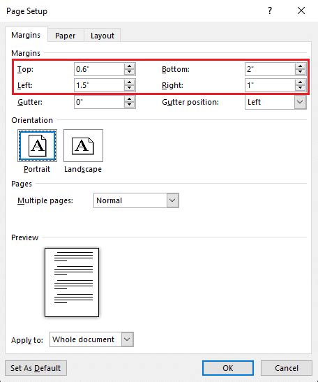 How To Set Up 1 Inch Margins In Microsoft Word | tecnotwist