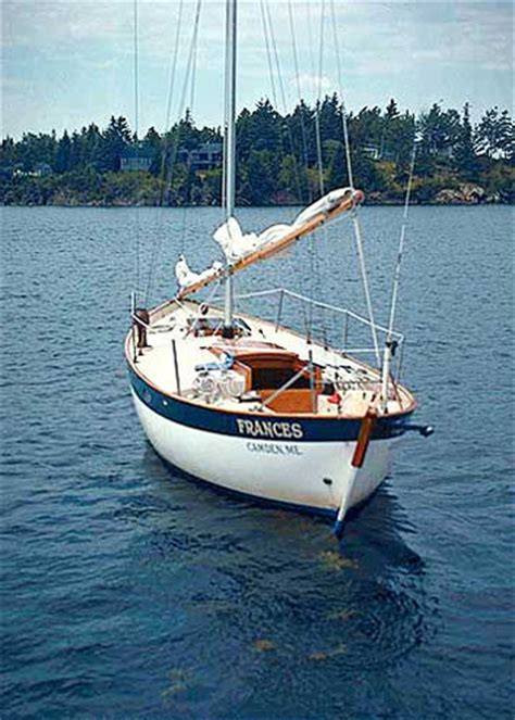 Sailboat - Frances 26 by Morris Yachts and Victoria Yachts designed by Chuck Paine