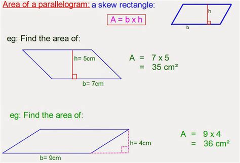 Parallelogram Examples And Answers