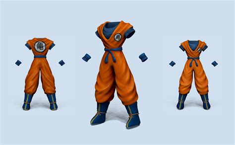 3D dragon ball - goku model - TurboSquid 1590356