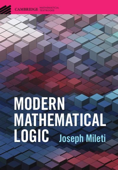 Modern Mathematical Logic – ScanLibs