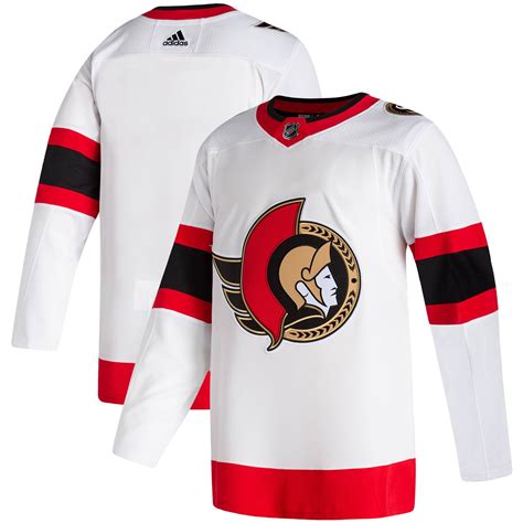 Men's Ottawa Senators adidas White 2020/21 Away - Authentic Pro Jersey