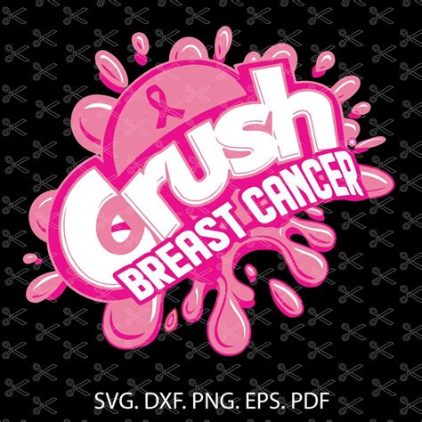 Crush Cancer SVG