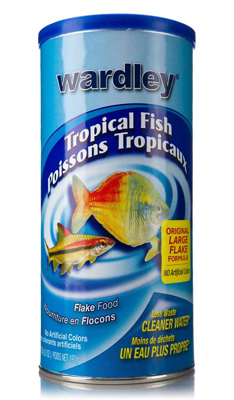 Wardley Tropical Fish Food Flakes, 6.8 oz. - Walmart.com - Walmart.com