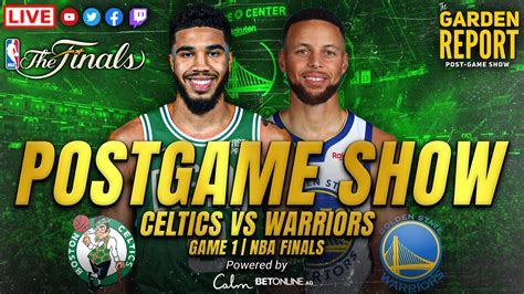 Celtics STEAL Game 1; Defeat Warriors 120-108 and Take 1-0 Series Lead ...