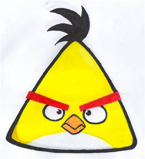 Yellow Angry Bird by StarfallVulpixGirl on deviantART