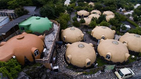 Japan’s quirky, quake-resistant dome houses prove a big draw for tourists