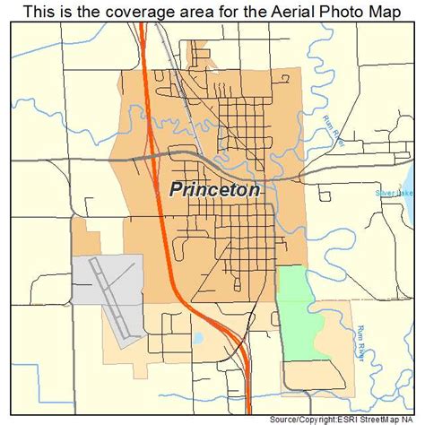 Aerial Photography Map of Princeton, MN Minnesota