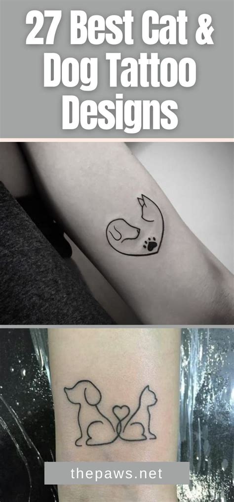 The web's most awesome cat & dog tattoo designs. Here is the place you can find the best cat ...