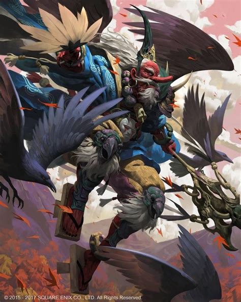 Artist Zeen Chin reveals new job type Tengu in Facebook post：MobiusFF ...